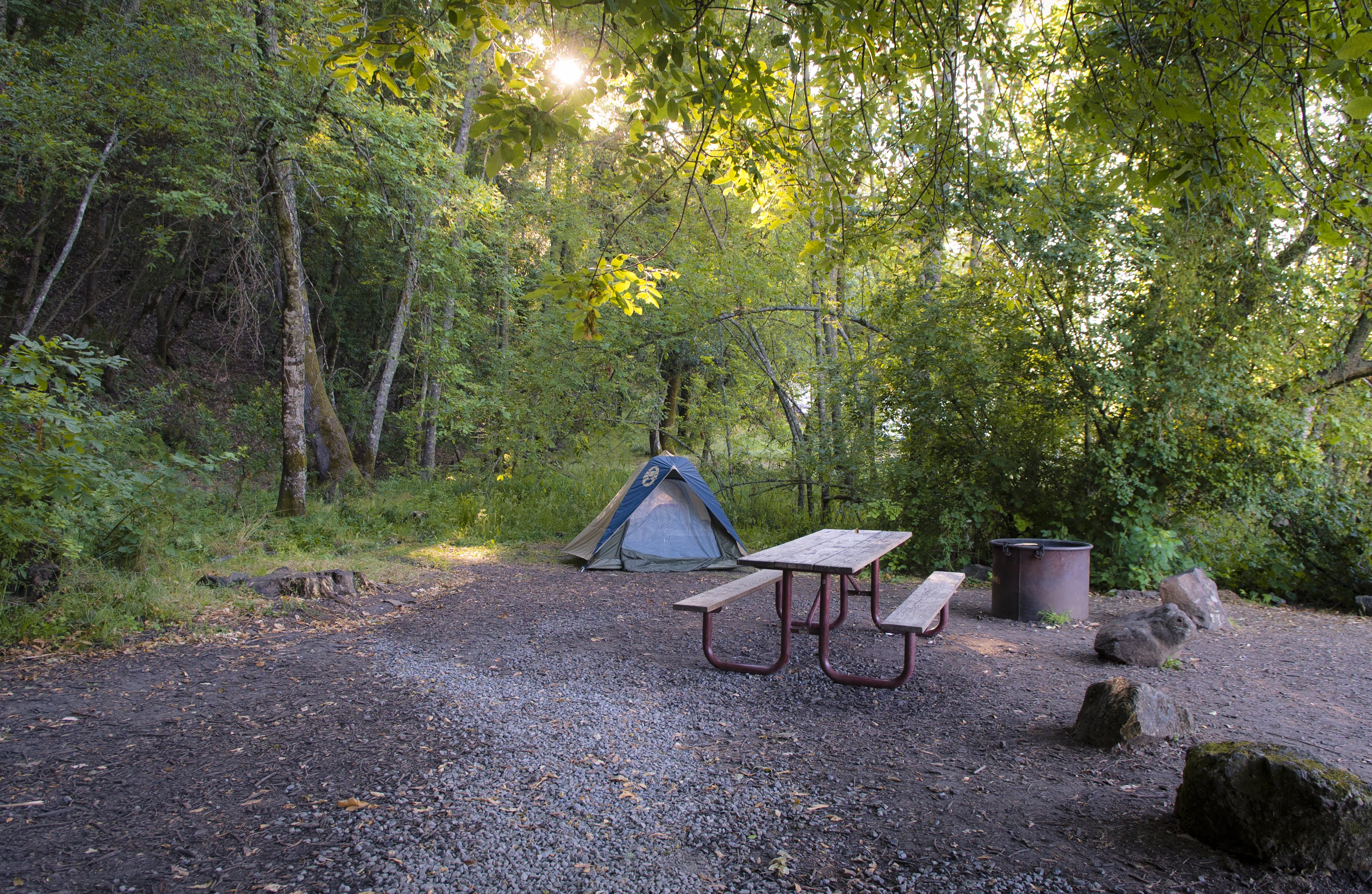 Camping Sugarloaf Ridge State Park